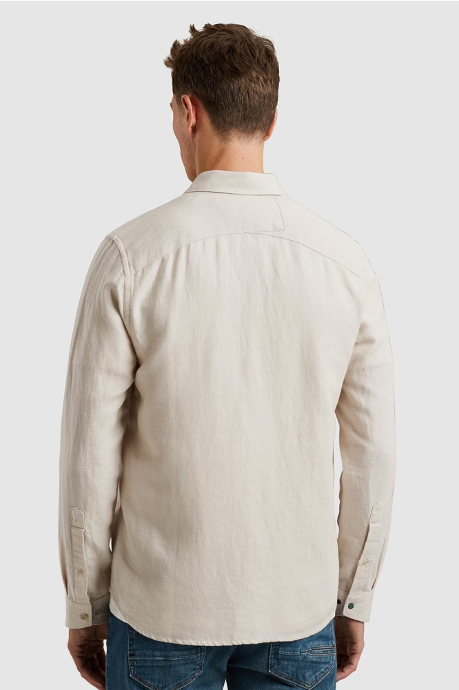 OVERHEMD VAN KATOEN LINNEN CSI2504264 7014 SILVER BIRCH